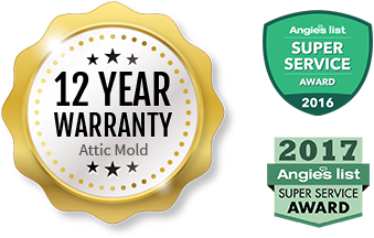 12 Year Attic Mold Warranty
